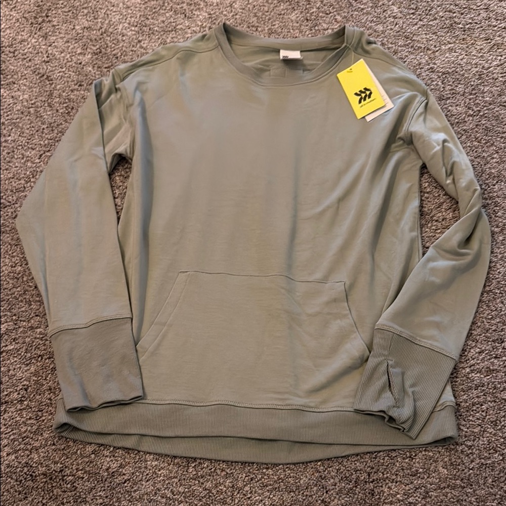 All in Motion Kids Long Sleeve Tee - Green